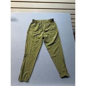 Nike DRI-FIT Running Pants Men Sz L Green Brand New